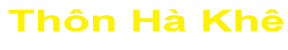 Hà Khê, Vân Hà, Đông Anh, Hà nội